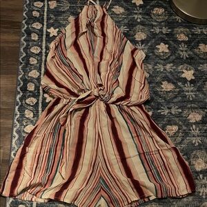 ADORA Multicolor Striped Romper